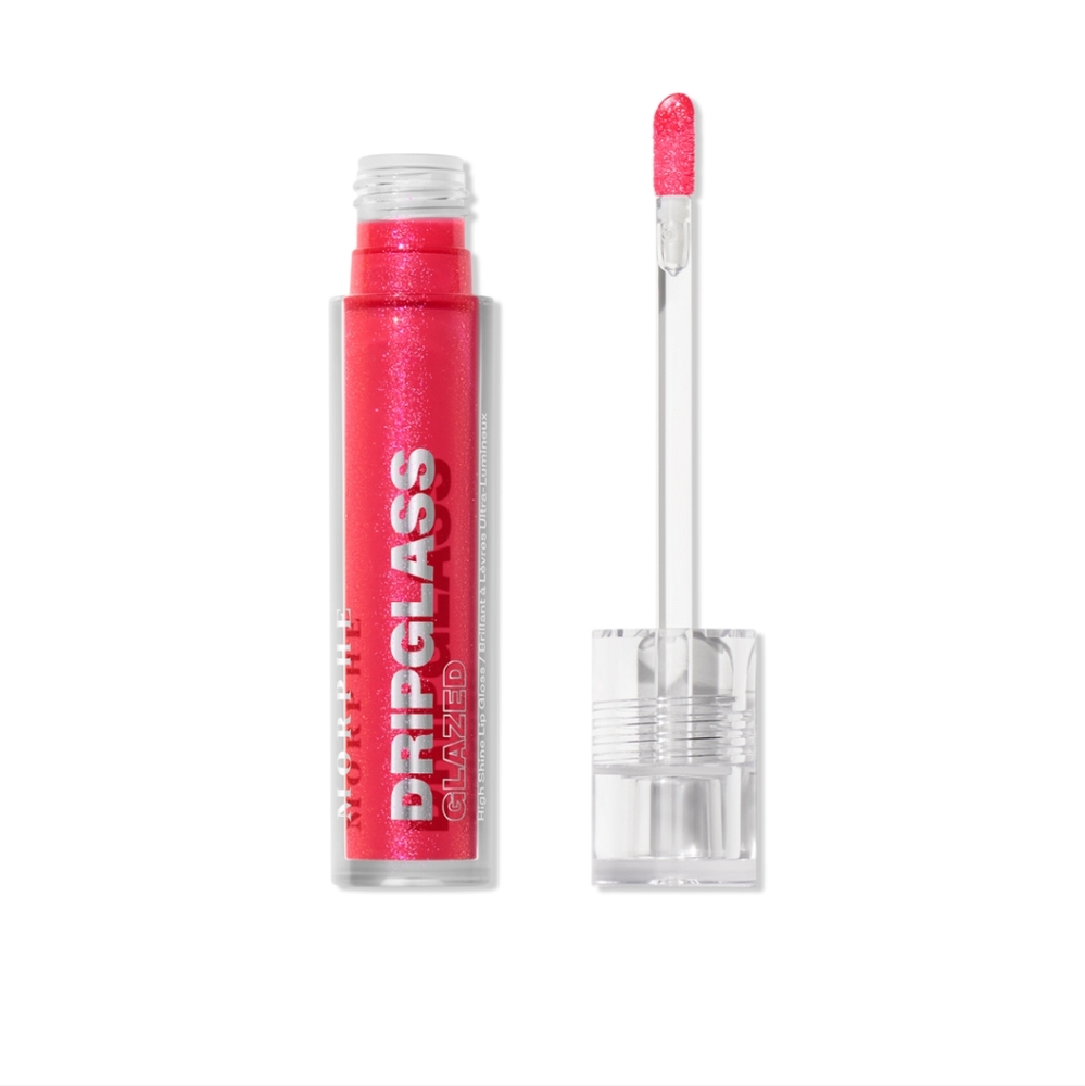 Morphe Dripglass Glazed High Shine Lip Gloss Shade: Raspberry Reflection ✨💎🆕
